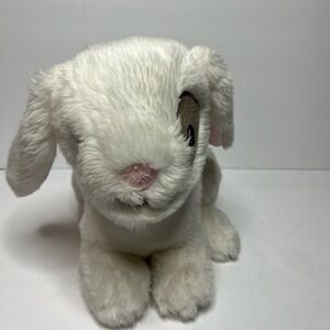 American Girl White and Pink Plush Bunny Toy